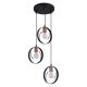 Pendule, Lustre suspendate - Lustra suspendata design modern VIGO negru
