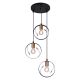Pendule, Lustre suspendate - Lustra suspendata design modern VIGO negru