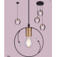 Pendule, Lustre suspendate - Lustra suspendata design modern VIGO negru