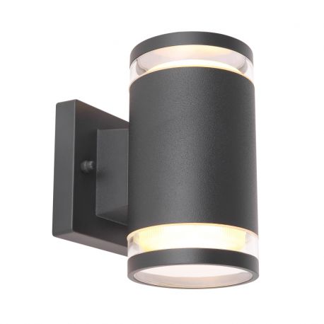 Aplice - Aplica de perete pentru exterior design modern, IP44 ALCALA antracit