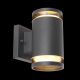 Aplice - Aplica de perete pentru exterior design modern, IP44 ALCALA antracit