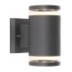 Aplice - Aplica de perete pentru exterior design modern, IP44 ALCALA antracit