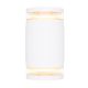 Aplice - Aplica de perete pentru exterior design modern, IP44 ALCALA alb