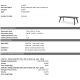 Mese dining - Masa design LUX din lemn de stejar Biot negru, 240x100