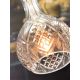 Pendule, Lustre suspendate - Lustra, Pendul elegant din sticla Brussels transparent/gold, drop