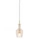 Pendule, Lustre suspendate - Lustra, Pendul elegant din sticla Brussels transparent/gold, straight