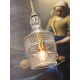Pendule, Lustre suspendate - Lustra, Pendul elegant din sticla Brussels transparent/gold, straight