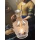 Pendule, Lustre suspendate - Lustra, Pendul elegant din sticla Brussels transparent/gold, straight