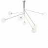 Lustra dimabila design LUX cu 7 brate Topaz nickel 