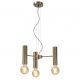Candelabre, Lustre - Lustra design minimalist cu 3 surse de lumina Cannes gold, S