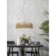Pendule, Lustre suspendate - Lustra design nordic Marseille sand, 48,5cm