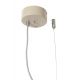 Pendule, Lustre suspendate - Lustra design nordic Marseille sand, 48,5cm