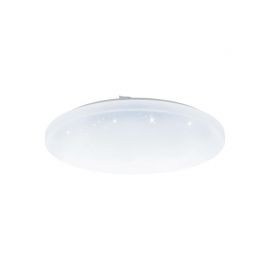 Plafoniere - Plafoniera LED dimabila cu telecomanda FRANIA-A cu efect de cristal alb, 40cm