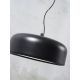 Pendule, Lustre suspendate - Lustra design nordic Marseille black, 48,5cm