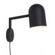 Aplice, corpuri de iluminat pentru pereti - Aplica de perete design nordic Marseille black
