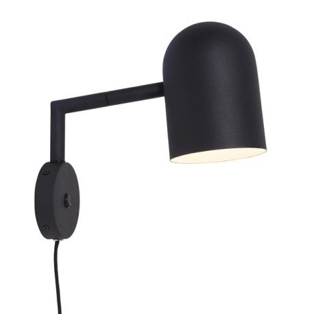 Aplice, corpuri de iluminat pentru pereti - Aplica de perete design nordic Marseille black