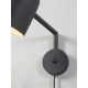Aplice, corpuri de iluminat pentru pereti - Aplica de perete design nordic Marseille black
