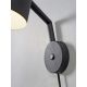 Aplice, corpuri de iluminat pentru pereti - Aplica de perete design nordic Marseille black