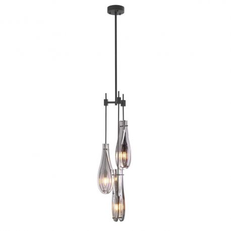 Candelabre, Lustre - Lustra cu 3 brate design LUX Bellano S bronz