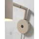 Aplice, corpuri de iluminat pentru pereti - Aplica de perete design nordic Marseille sand