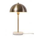 Veioza, Lampa de masa aurie cu baza din marmura Toulouse
