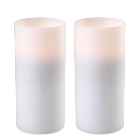 Parfumuri de camera, Idei cadouri, Obiecte decorative - Set de 2 lumanari artificiale H-21 cm