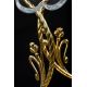 Lustre Cristal Bohemia - Lustra suspendata deosebita design LUX TULIP 08-CH