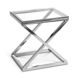 Masute Living - Masuta de cafea design LUX Criss Cross 56x46cm