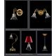 Lustre Cristal Bohemia - Lustra suspendata deosebita design LUX TULIP 07-CH