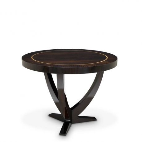 Mese dining - Masa design LUX din lemn de mahon Umberto 100x76cm