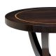 Mese dining - Masa design LUX din lemn de mahon Umberto 100x76cm