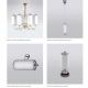 Aplice, corpuri de iluminat pentru pereti - Aplica deosebita design LUX TUBUS 01-WL