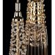 Lustre Cristal Bohemia - Lustra cu 3 pendule cristal Bohemia design LUX AMADEUS 02-CH