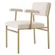 Scaune - Scaun design LUX Dunmore boucle crem