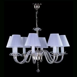 Lustre Cristal Bohemia - Candelabru LUX 8 brate design modern ORBIT 01-CH