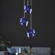 Lustre Cristal Bohemia - Lustra cu 3 pendule design LUX NIGHT SKY 07-CH