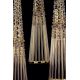 Lustre Cristal Bohemia - Lustra cu 3 pendule cristal Bohemia design LUX AMADEUS 03-CH