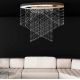 Candelabre, Lustre - Lustra moderna aplicata LED Vision design LUX ANNULUS 01 – CH