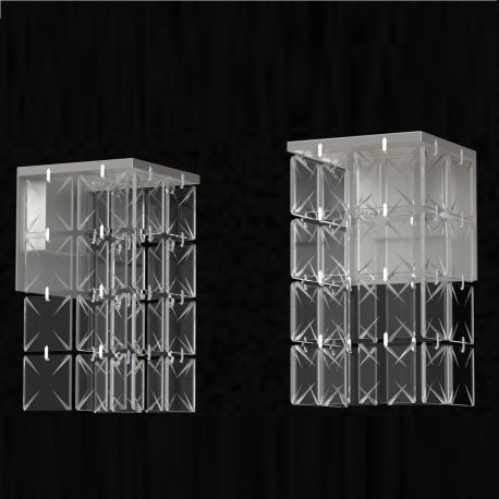 Aplice, corpuri de iluminat pentru pereti - Aplica moderna LED Vision design LUX ARCTIC – WL