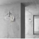 Aplice Cristal Bohemia - Aplica moderna Vision decorata cu fluturi si cristale Exclusive PAPILLON – WL