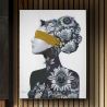 Tablou de perete decorativ canvas Perfil II, 90x120cm
