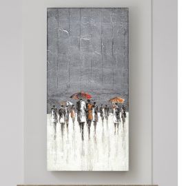 Tablouri - Tablou de perete decorativ canvas Llueve, 70x140cm