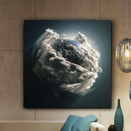 Tablouri - Tablou decorativ, imagine imprimata pe sticla calita Madre Tierra 100x100cm