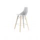 Scaune Bar - Set 4 scaune de bar de interior design modern premium FAZ CHAIR lemn