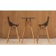 Scaune Bar - Set 4 scaune de bar de interior design modern premium FAZ CHAIR lemn