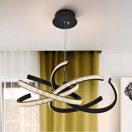 Candelabre, Lustre - Lustra LED suspendata design modern circular Ring II