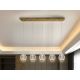 Pendule, Lustre suspendate - Lustra cu 5 pendule LED design modern Austral