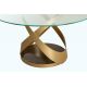 Mese dining - Masa rotunda eleganta design LUX Capri 140cm