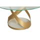 Mese dining - Masa rotunda eleganta design LUX Capri 140cm