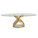 Masa ovala eleganta design LUX Capri 220x120cm 